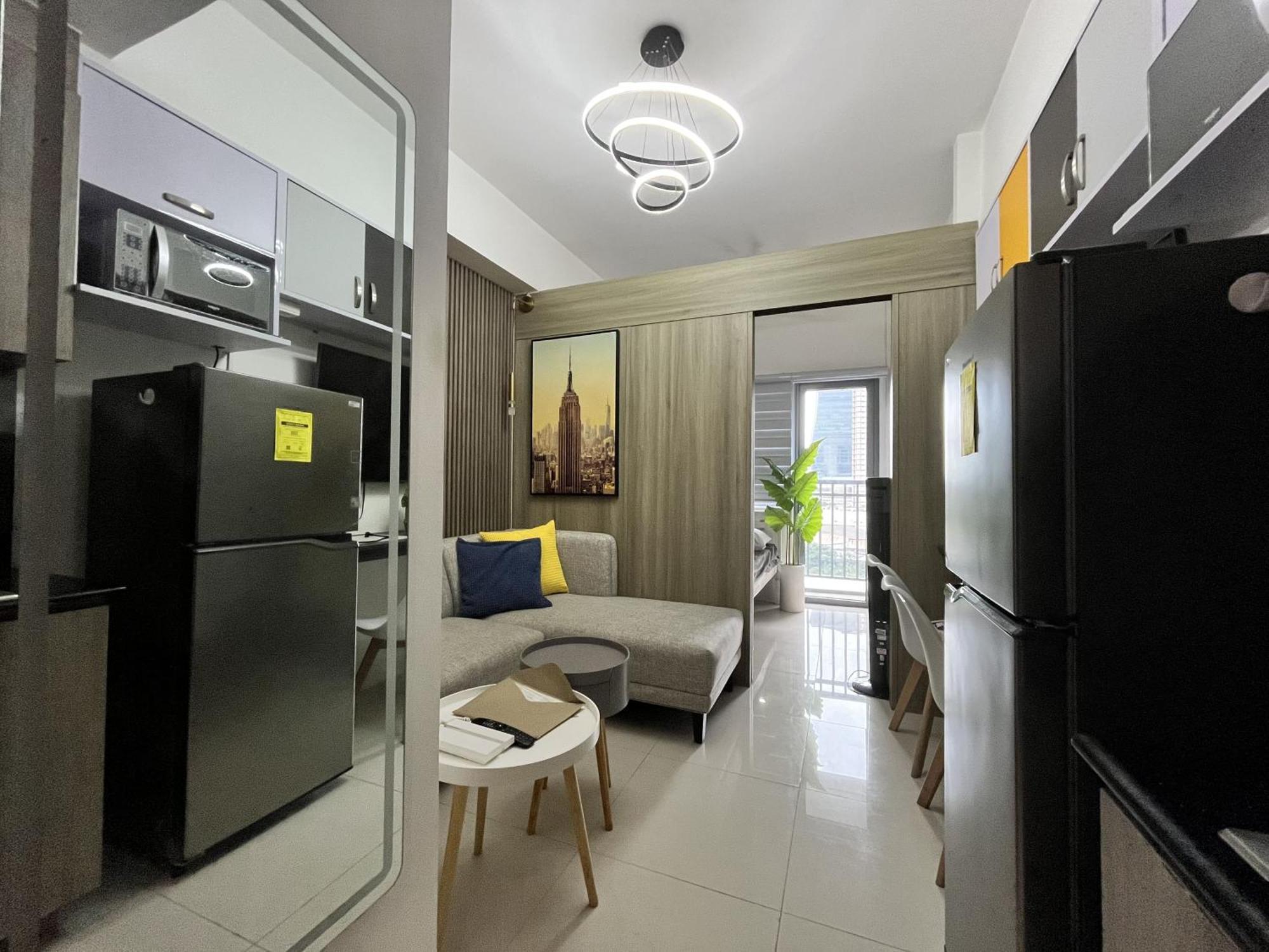 Edsa Fame Residences T11014 - 1 Bedroom 24Sqm Pop Of Yellow Unit Walking Distance To Shaw Mrt Megamall & Shangri-La Mall Greenfield District Mandaluyong - Staycations By Sms Манила Экстерьер фото